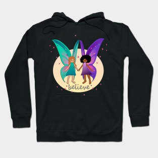 Believe -Fairy Friends - Full Moon Hoodie